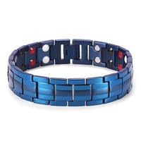 Bijoux Bracelets De Mode Guérison Magnétiques Titane Bio Énergie Hommes Anti Stress