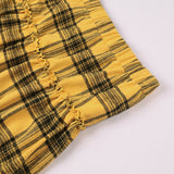 Débardeur camisole taille ajustable camis taille haute ruché mini jupe 2 pièces