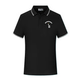 Polo Golf SEIGNEURY UNISEX Respirant Cotton Haute Qalité Logo Broder Or 3D Olympe