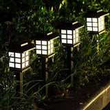 Lampe De Jardin 2-20 Pack LED Solaire Voie Lampe Extérieure Imperméable À L'eau IP65