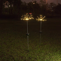Lumières Solaire De Pelouse Fleur Pissenlit 90/150 LED/ Lampe Feux D'artifice Étanche