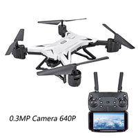 Nouveau drone d'hélicoptère rc Cam HD 1080p WIFI FPV pro 4coptère pliable 20 min Tdv