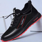 Sneakers pour hommes printemps chaussures de sport course en microfibre ultra-léger