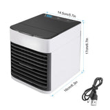 Arctique Climatiseur Ventilateur Lumière 7 Couleurs Mini Refroidisseur D'air Humidificateur