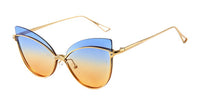 Lunettes de soleil tendance design oeil de chat pour femmes Fashion de qualité UV400