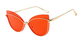 Lunettes de soleil tendance design oeil de chat pour femmes Fashion de qualité UV400