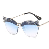 Lunettes De Soleil Fashion Design Œil De Chat Pour Les Femmes Sexy Style Vintage UV400