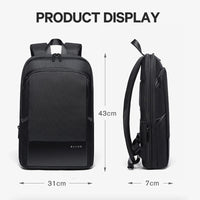 Sac hommes d'affaires étanche 15.6 "sac à dos pour ordinateur portable homme fashion