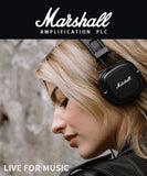 Marshall MAJOR II casque filaire pliable basse profonde pour musique pop rock