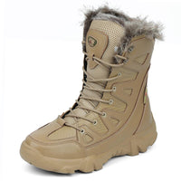 Hiver imperméable hommes bottes en peluche Super chaud bottes de neige baskets