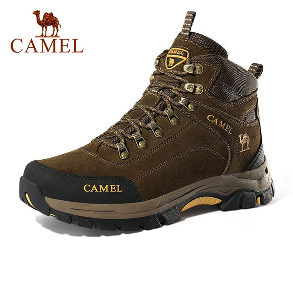 CAMEL Hommes Chaussures De Randonnée Anti-Slip Outdoor Tactical Shoes Walking