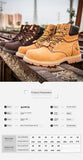 Chaussures de randonnée pour hommes en plein air chaussures tactiques imperméables