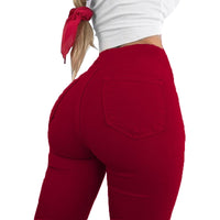 Femme crayon pantalon printemps surdimensionné taille haute pantalon jean Stretch