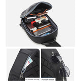 Nouveau sac hommes multifonction Anti-vol sac à bandoulière USB mode voyage Pack
