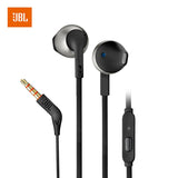 JBL T205 Écouteurs intra-auriculaires filaires 3,5 mm Jeu Musique Sport téléphone micro