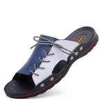 Tongs haute qualité plage sandales antidérapant hommes pantoufles chaussures d'été