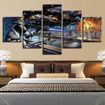 Tableau Moderne HD Décoratif Toile Imprimé animation Star Wars 5 Pièces Home Décor