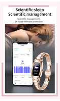 Montre intelligente femmes surveillance fréquence cardiaque rappel d'appel Android IOS PK KW20 KW10