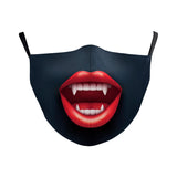 VIP FASHION Fashion Reusable Protective PM2.5 Mask Clown Print Mouth Mask Windproof Mouth-muffle bacteria proof Mask for adult