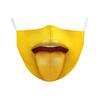 VIP FASHION Fashion Reusable Protective PM2.5 Mask Clown Print Mouth Mask Windproof Mouth-muffle bacteria proof Mask for adult