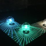 Lampe De Jardin Étanche En Forme de Balle Flottante Solaire Multi-couleur Décoration