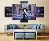 Tableau Décoratif HD 5 Pièces Peinture Star War Film Affiche Moderne Pour Mur Salon