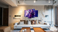 Tableau Déco HD Cadre 4 Panneaux Image Marvel Star-Lord Film Impression Sur Toile