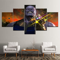 Impression HD Toile Peinture Affiche Décor Salon 5 Pièces Film Avengers Infinity Guerre