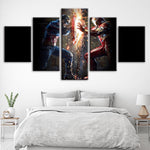 Toila Décoration Salon Ou Chambre HD Imprimée Peintures Captain America  Iron Man