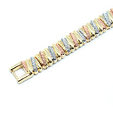 Bracelet De Santé Bio Energy 3-Ton Rose Or Argent Or Magnétique Femmes Bijoux Fashion