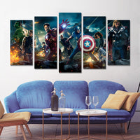 Marvel Prints Avengers Alliance 2 Affiches Et Gravures Pour Le Salon Décoration Mur Art