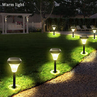 Lumière Solaire De Voie Extérieure De Jardin Imperméable Avec 2 LED Pour L'éclairage