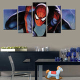 Spiderman Décoration Chambre D'enfants Salon Mural HD Imprimer 5 Panneau Module