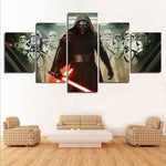 Tableau HD Déco Photos Modulaires Mur Art 5 Pièces Star Wars Personnage Affiche