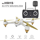 Hubsan H501S X4 Version Améliorée Drone 5.8G FPV 10CH Cam HD 1080P RC 4Coptère