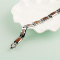 Bracelets de tungstène de conception unique avec aimant thérapeutique magnétique santé