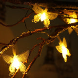 Guirlandes Lumières LED Décoration Eclairage Chaîne Noël Nouvel An Figure Multiforme