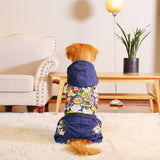 HOOPET New Pet Vêtements Chaud Coton De Loisir Style Automne Salopette Pour Chiens hiver