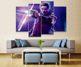 Tableau Déco HD Cadre 4 Panneaux Image Marvel Star-Lord Film Impression Sur Toile