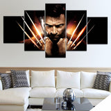 Tableau Déco HD Hollywood USA Film Affiche Wolverine Toile Peinture Murale Art Photo