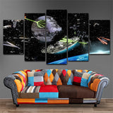 Star Wars peinture panthère montagne Image HD 5 panneau Toile Art Rich Et Star Wars