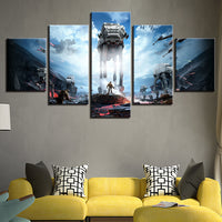 Tableau Déco HD Haute Définition Star Wars Moderne Décoration Salon Image Mur Art