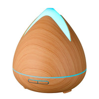 Humidifier d'air Aromathérapie Grain Bois 7 Couleur LED Lumière Électrique Fashion Design