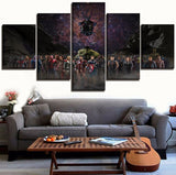 Tableau 5 Pièces Film Avengers 3 Infinity War Photos Mur Art Décor Toile Super-Héros