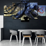 Nouveauté Tableau HD Multi Panneaux Polyptyque 5 Pièces HD Imprimer Venom Marvel