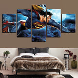 Tableau Marvel Déco HD Superman Toile Affiches Imprimée Mur Art Peinture Décorative