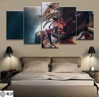 Tableau Déco Haute Définition Cadre 5 Panneaux Image Iron Man Marvel Film Oeuvre