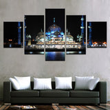 HD Imprimé Toile Modulaire Musulman Photos 5 Panneaux Islam Cadre Mur Art Peinture