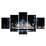 HD Imprimé Toile Modulaire Musulman Photos 5 Panneaux Islam Cadre Mur Art Peinture