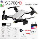 SG700-D Dron 2.4 Ghz 4CH Grand angle WiFi 4K HD 2 flux de Cam Optique Rc 4copter 4k